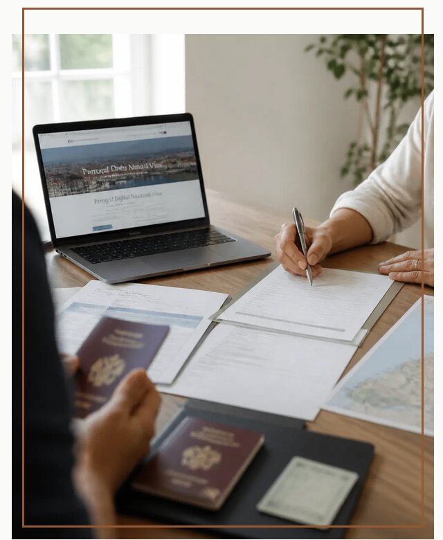 Оформление Digital Nomad и ВНЖ Португалии в Мариинске