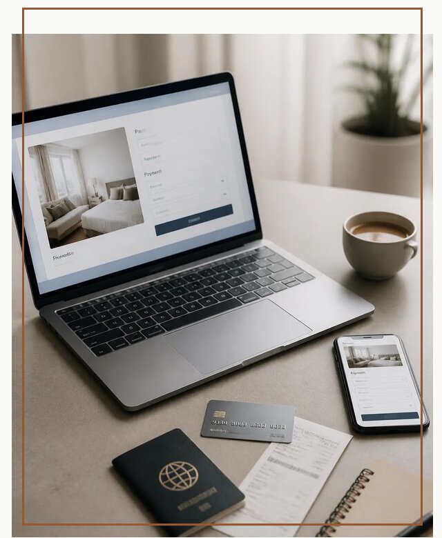 Оплата бронирования Booking и отелей для поездки в Мариинске